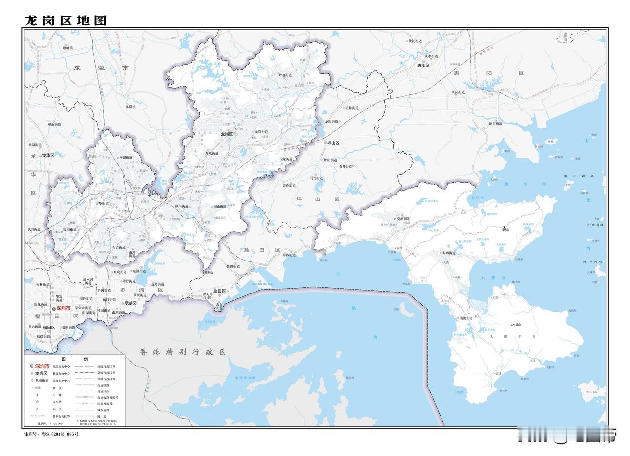龙岗区在深圳可是个很有特色的地方。它面积388.59平方千米，人口众多，达409