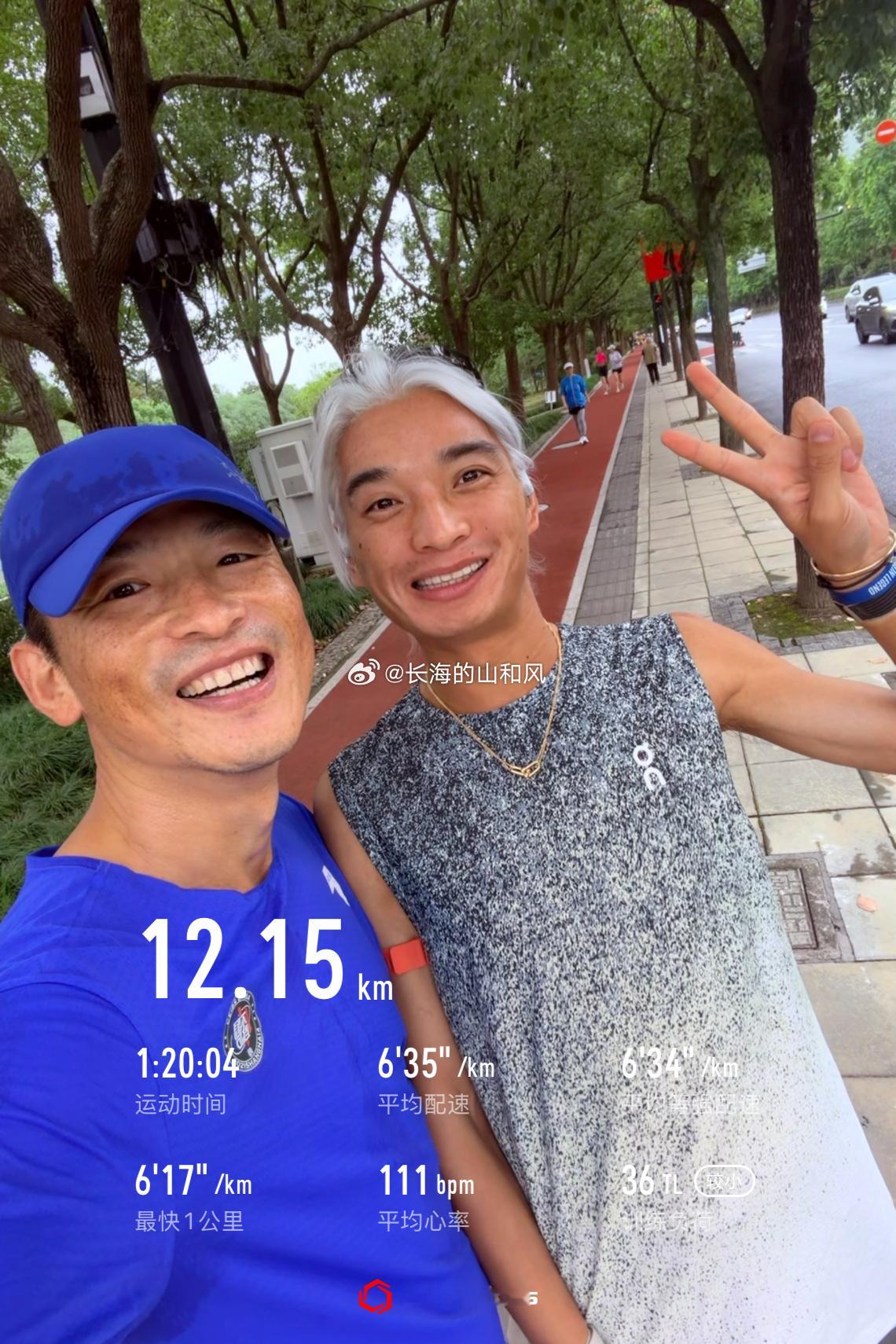 跑步[超话]  时间会奖励持续付出的人 ​​​