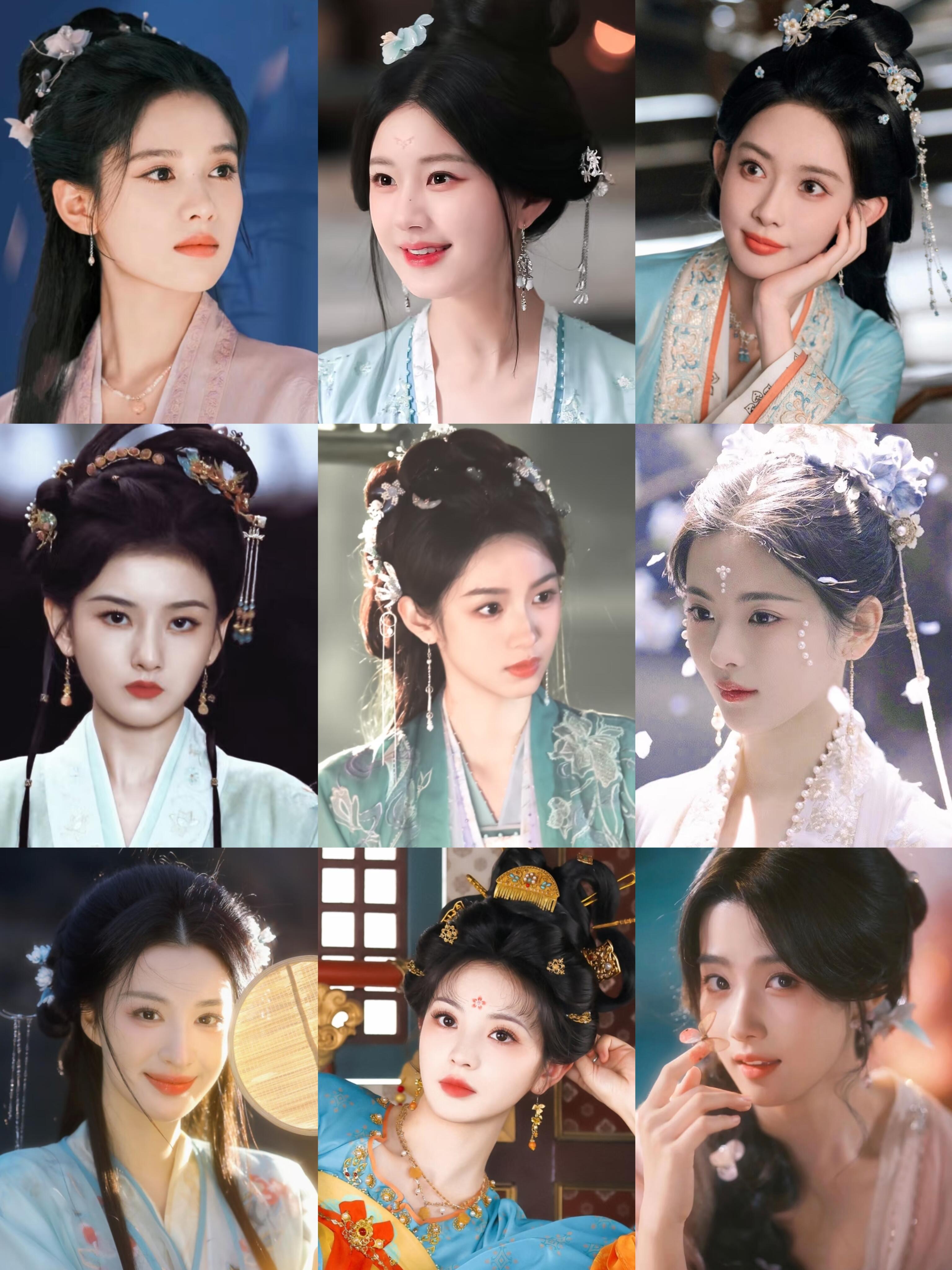 95四美是评不出来的...因为这代的小花真的都很好看就没有不漂亮的而且是各有特点