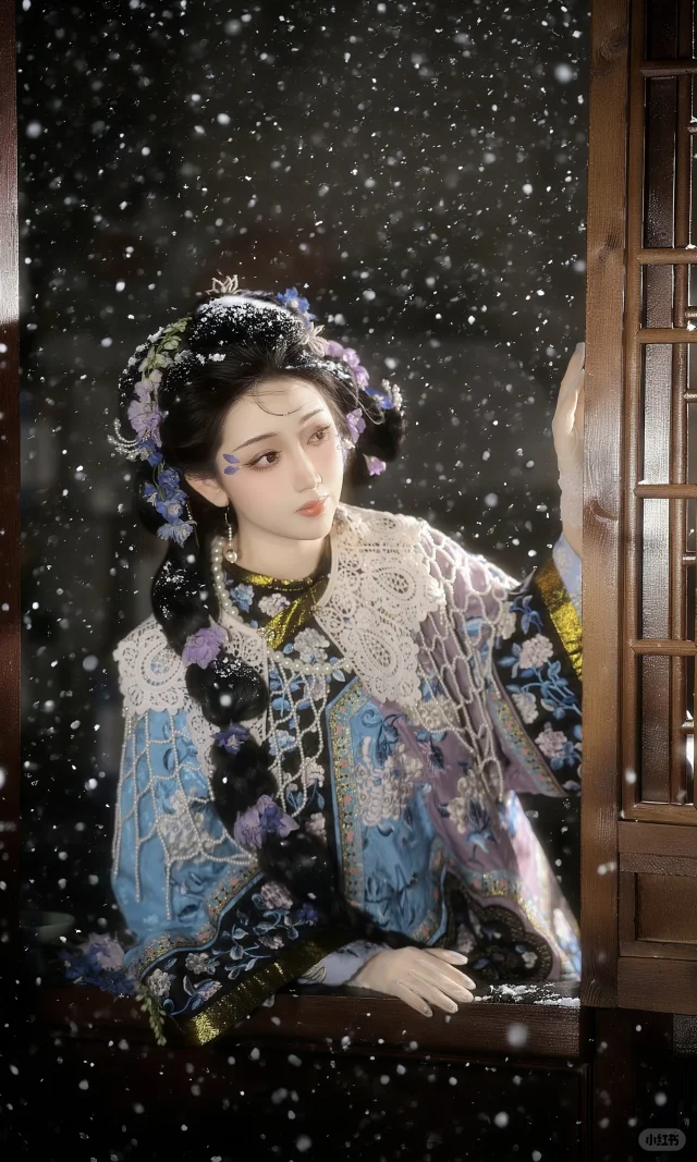 她是旧屋檐下穿庭而过的新雪❄️