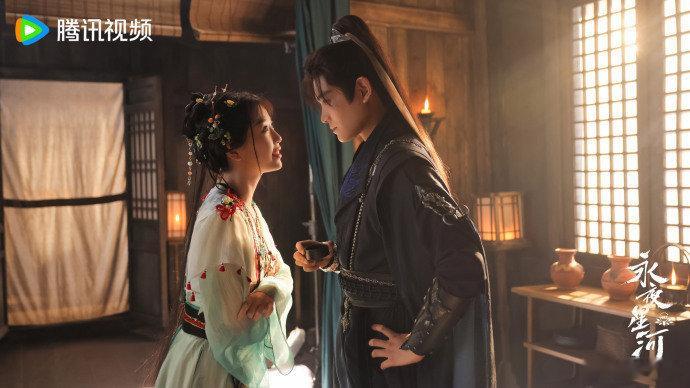 永夜星河CP组队  永夜星河 《永夜星河》中的慕声和妙妙，简直是 CP 界的宝藏