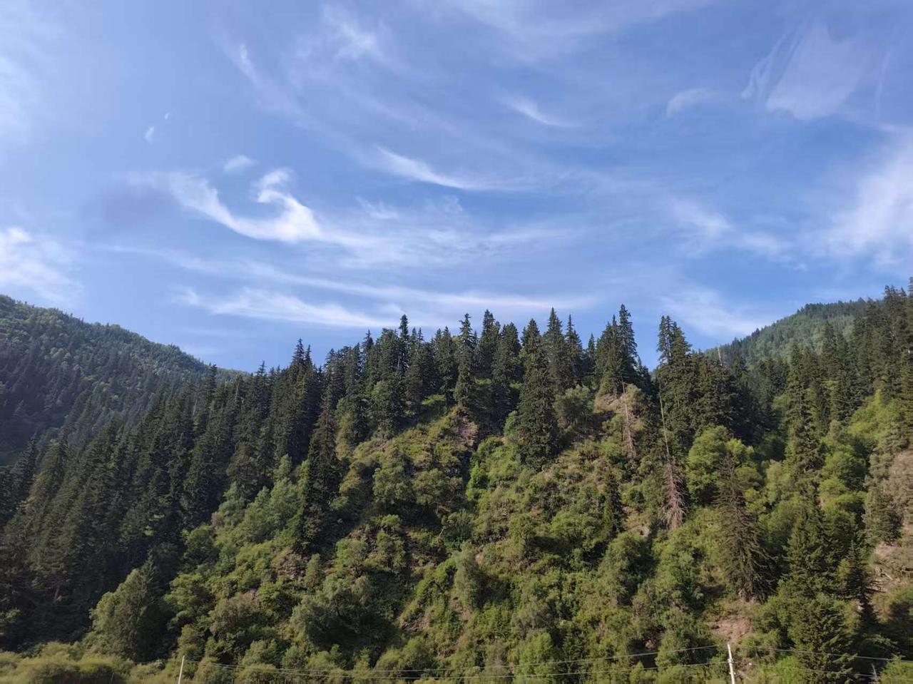 青山绿水间，云卷云舒间。