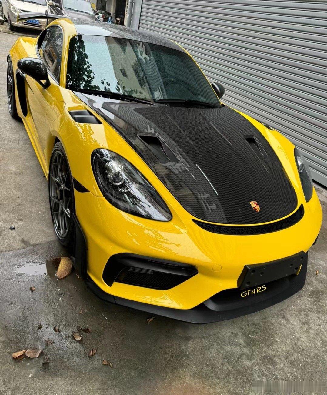 保时捷718 Cayman GT4 RS，真好看。 ​​​