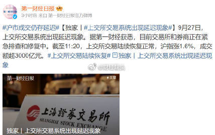 上交所，这一承载着中国资本市场繁荣与发展的重要交易平台，近日遭遇了前所未有的技术