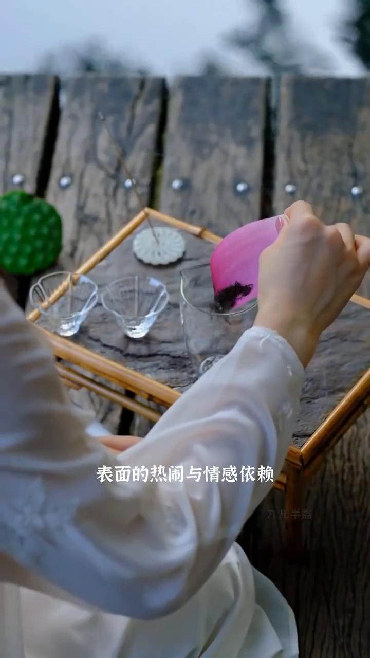 慎独。
真正重视精神世界的人最终会懂得慎独，不是拒绝关系而是意识到能滋养生命的不
