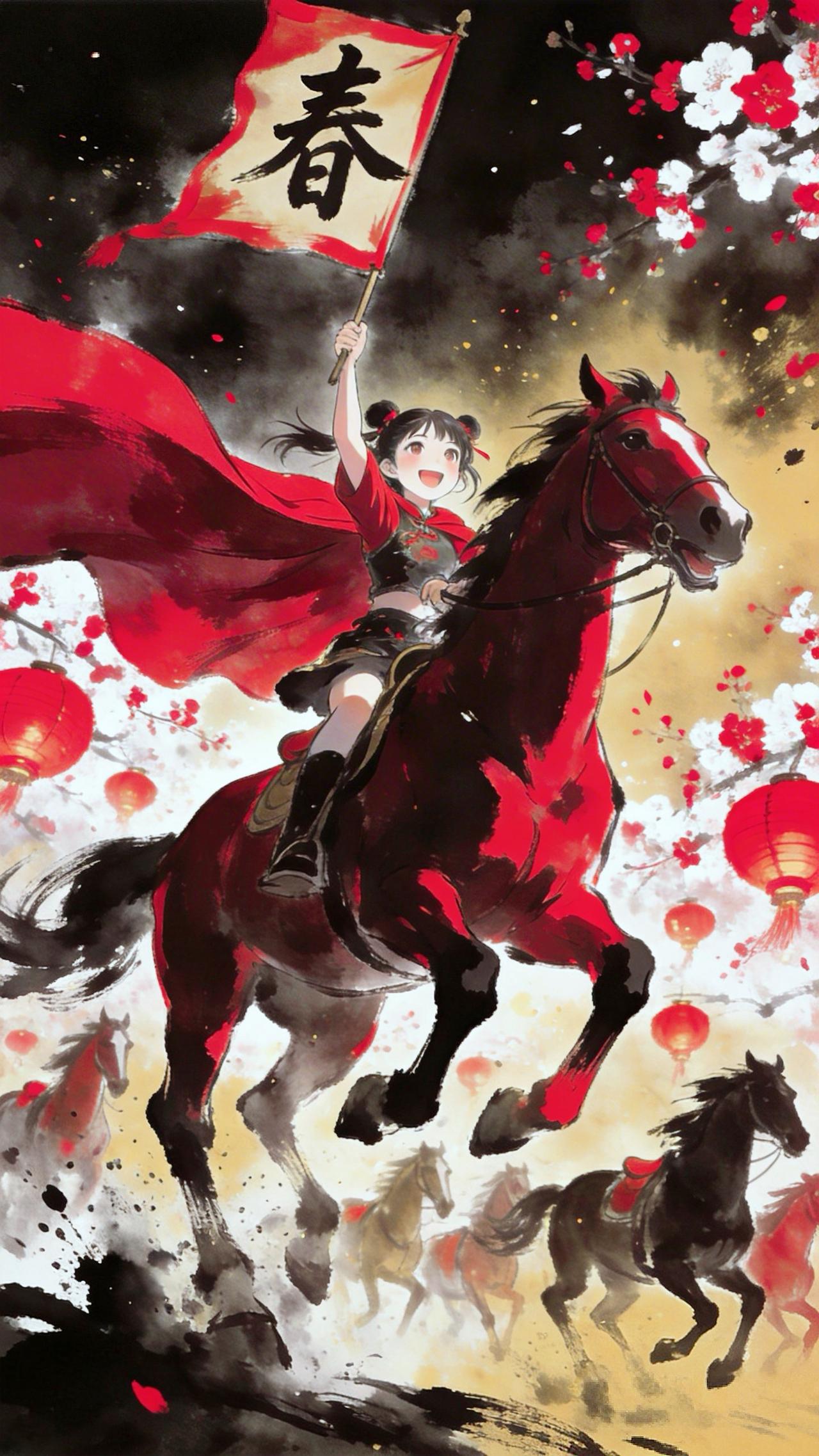 [福]春到福到[福]，祝朋友们新春快乐！万事如意！[烟花][烟花][烟花][烟花