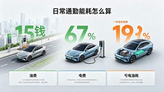 家用代步选增程纯电还是油车，算清用车成本再决定不踩坑
