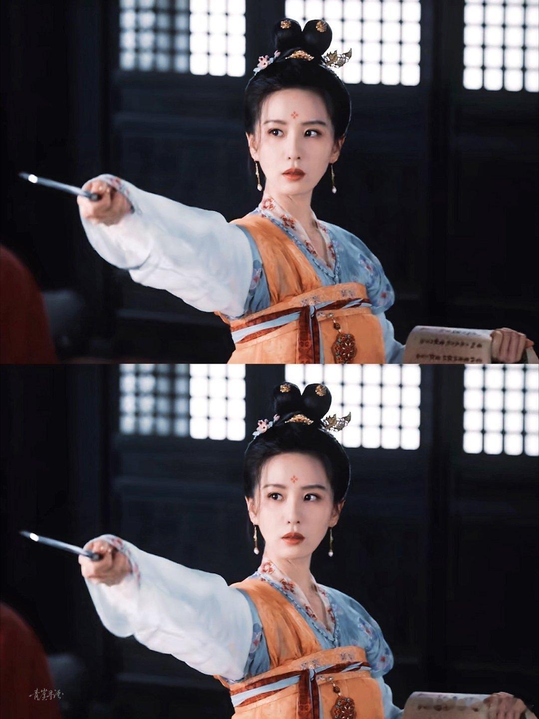 刘诗诗做古人是认真的 隔着屏幕都能够get到刘诗诗这一次的叶平安这个角色到底有多