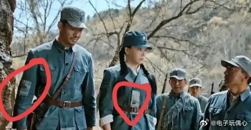 这个导演太有才了，现实中补丁一般都在膝盖上 