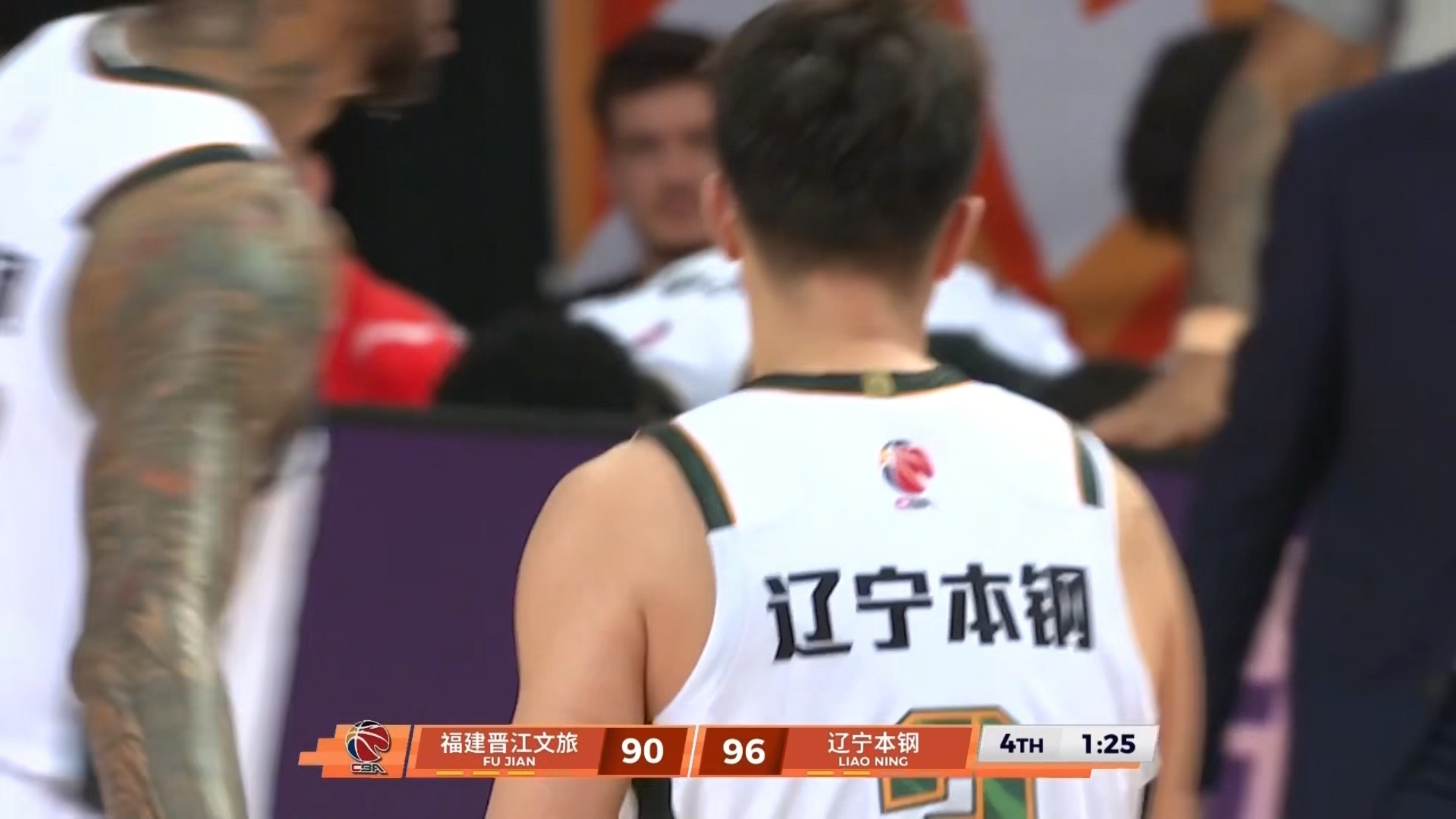 继伟连得6分，稳住局势福建男篮vs辽宁男篮辽宁男篮