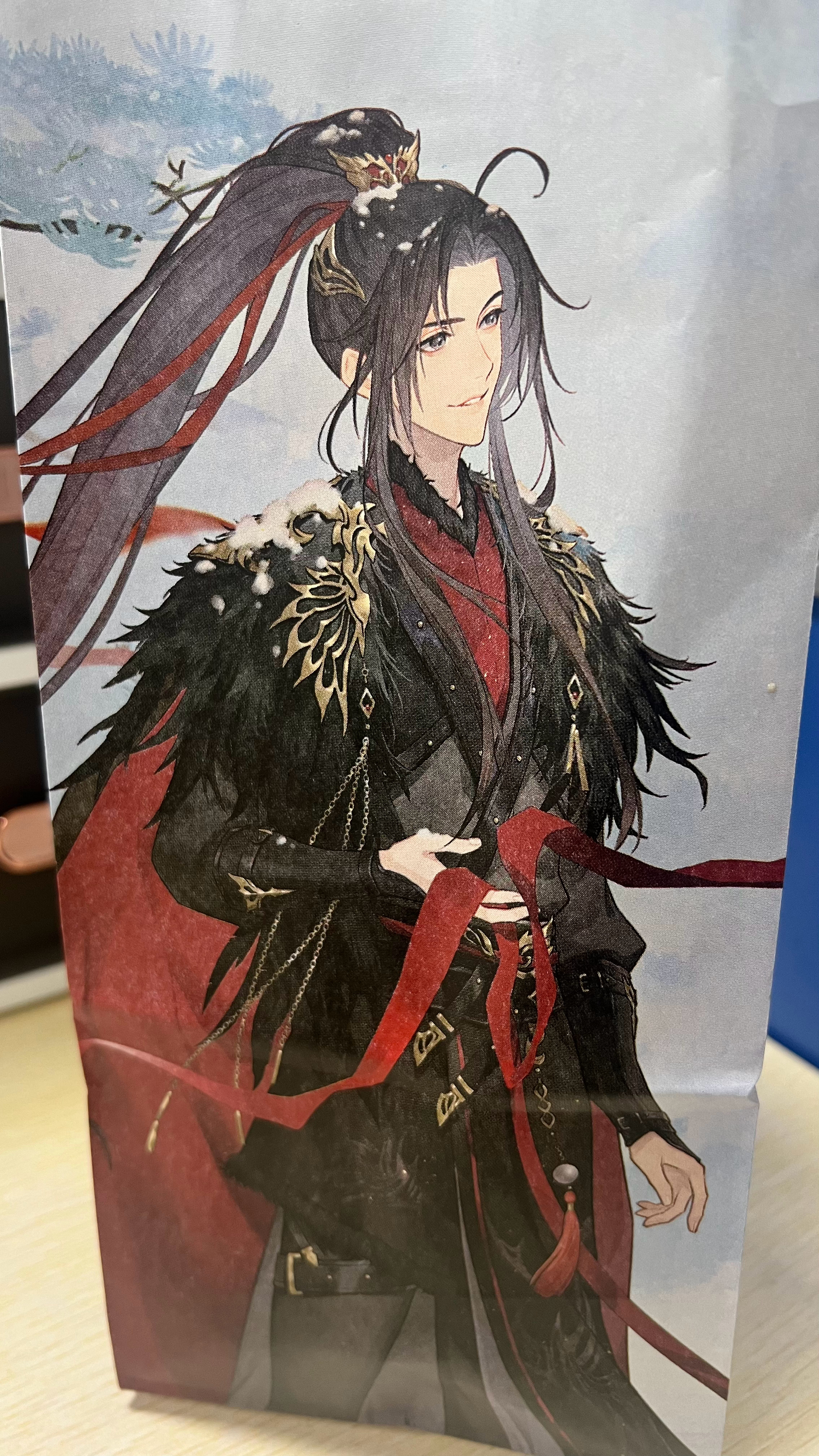 买一杯咖啡，偶遇夷陵老祖魏无羡！风流倜傥的翩翩公子！太爱了！魔道祖师动画国产动漫