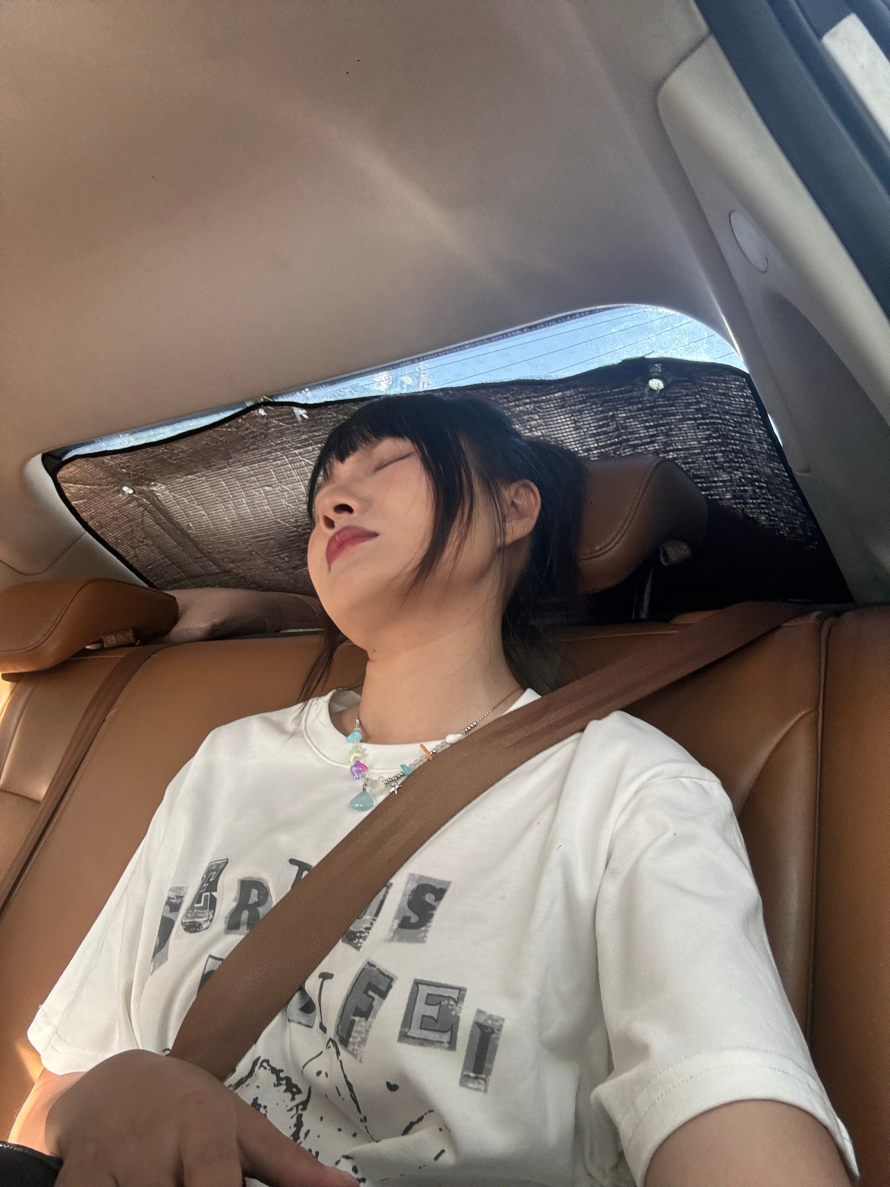 此刻非常希望这车要有舒适制动就好了，这一踩一点的真受不了，本来没晕车的都要晕了[