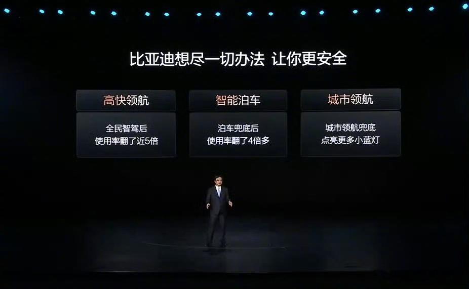 你发现没，从全民智驾再到城市领航兜底，比亚迪一直都在重塑汽车行业责任与规则。在中