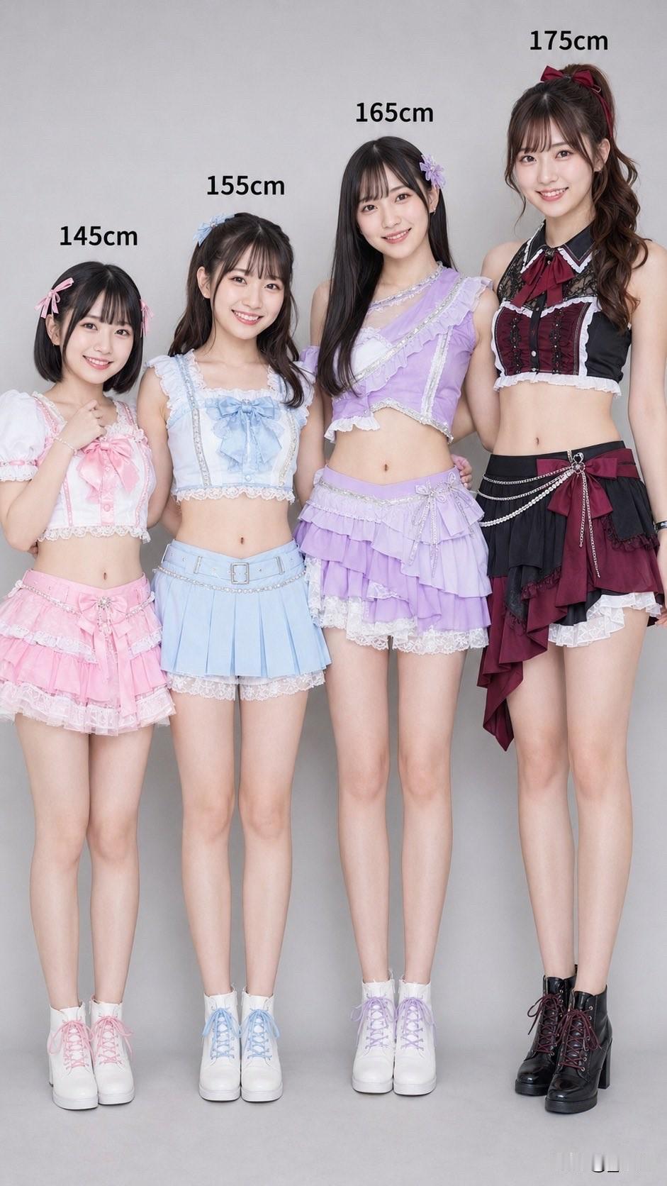我喜欢身高165cm美女，
你们会选择身高多少的女生做伴侣？