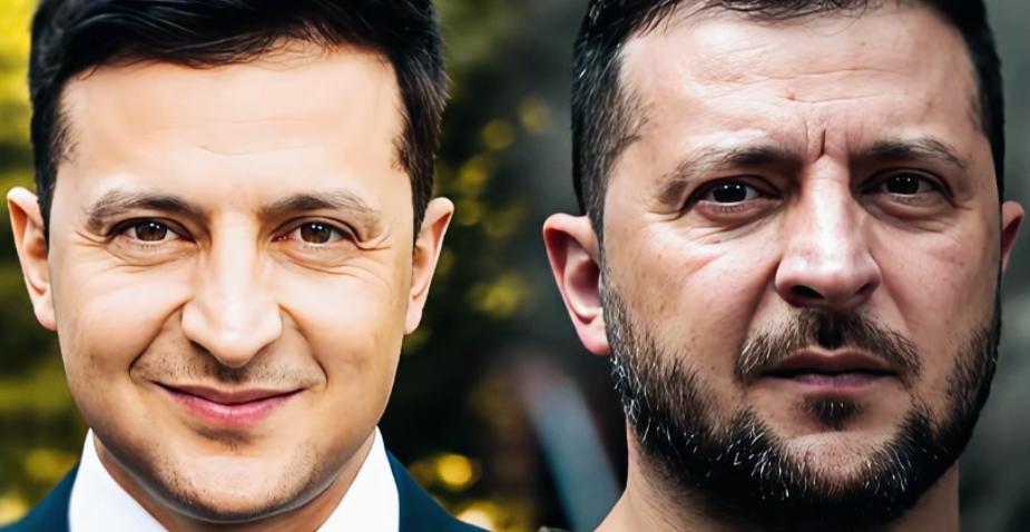 泽连斯基经历了什么？让一个人的形象发生如此大的变化！
泽连斯基表面上看外表形象发