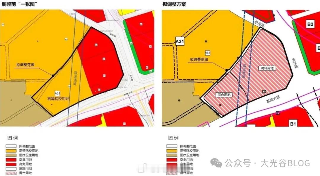 硚口区 军印长酒片控规导则变更公示近日，武汉市发布主城区A051101管理单元（