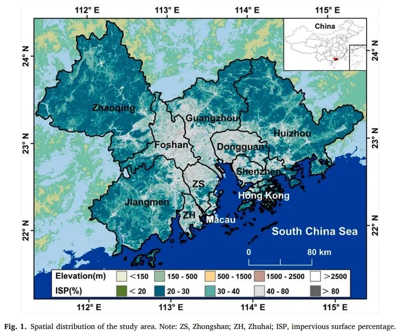 城市洪水与城市热岛联合风险评估的时空框架