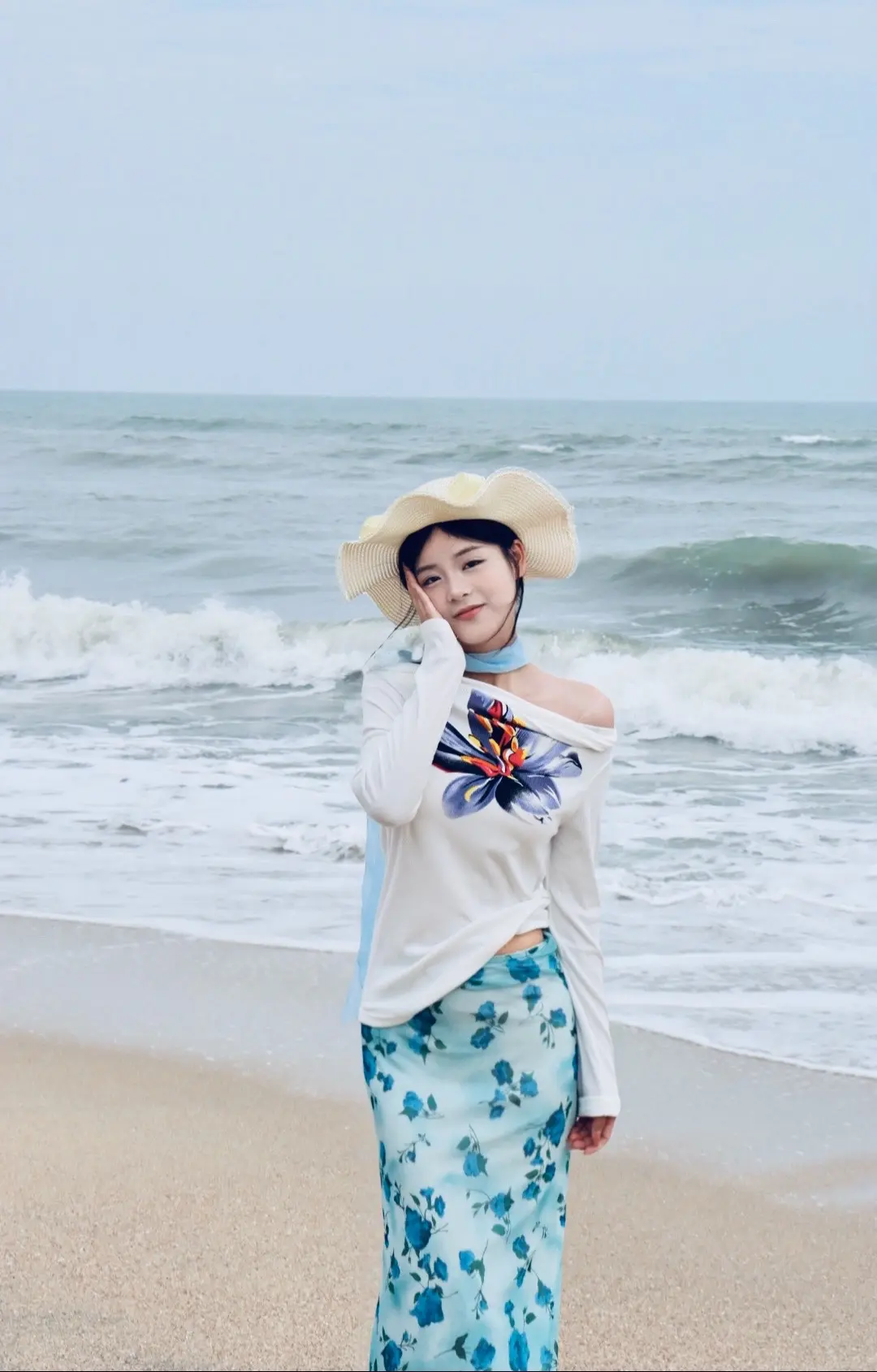 海与我