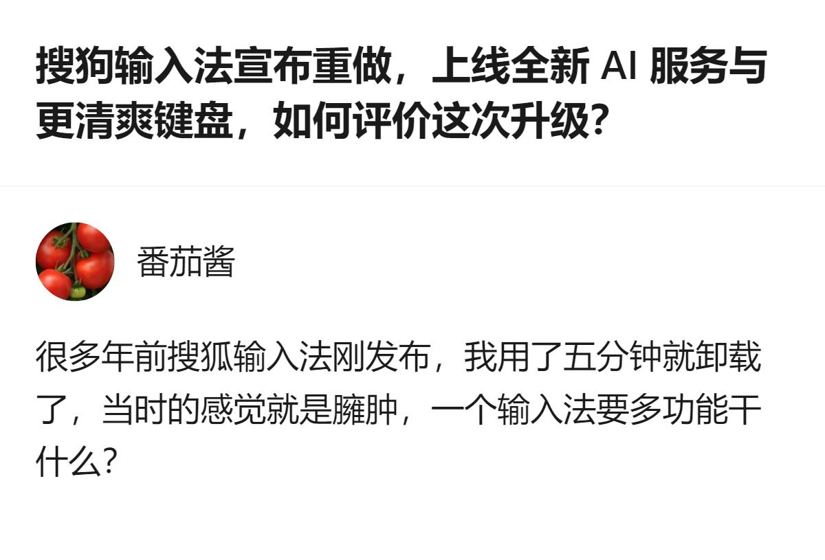 很难说这次重做是真踩中了用户需求，还是大厂跟风AI的又一次试错，毕竟当年嫌臃肿的