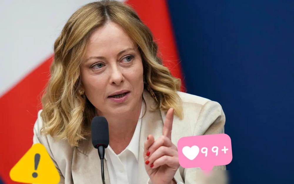 据意大利方面消息，意大利总理梅洛尼14日说，考虑到当前局势，意大利政府“已决定暂