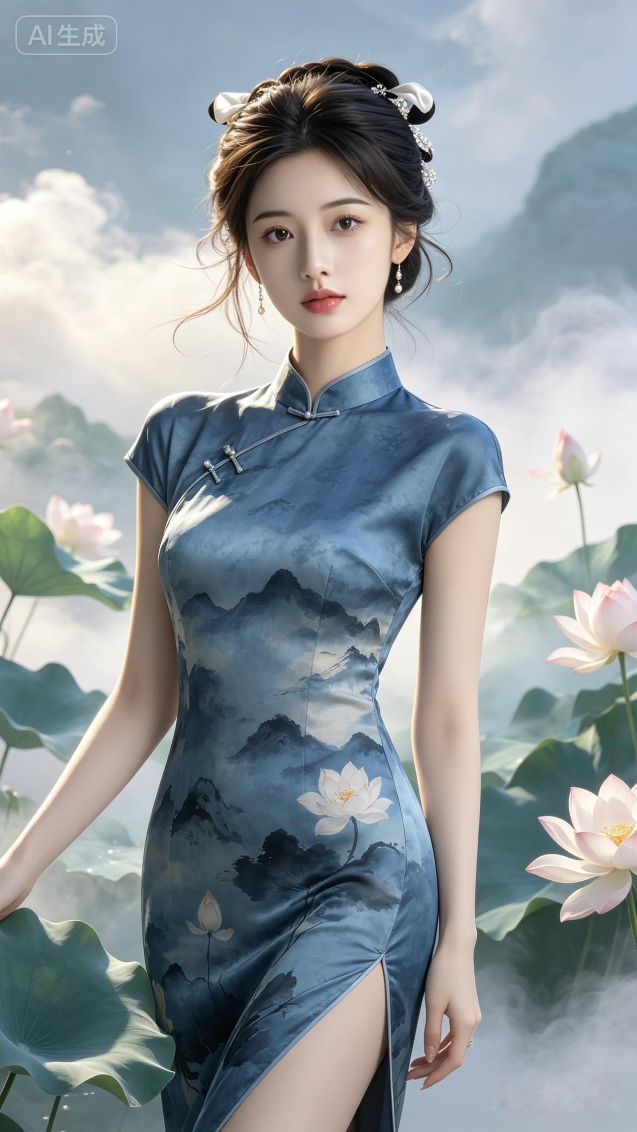 清纯淡雅美女，就像春日里的一抹微风，轻柔又治愈。我想起之前在图书馆遇到的一个女孩