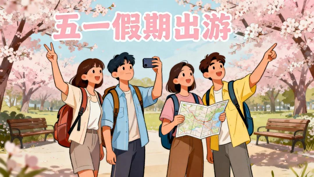 五一假期出行必备，做好这几点你的假期更顺利！

3.关注气温，做好防晒。
五一假