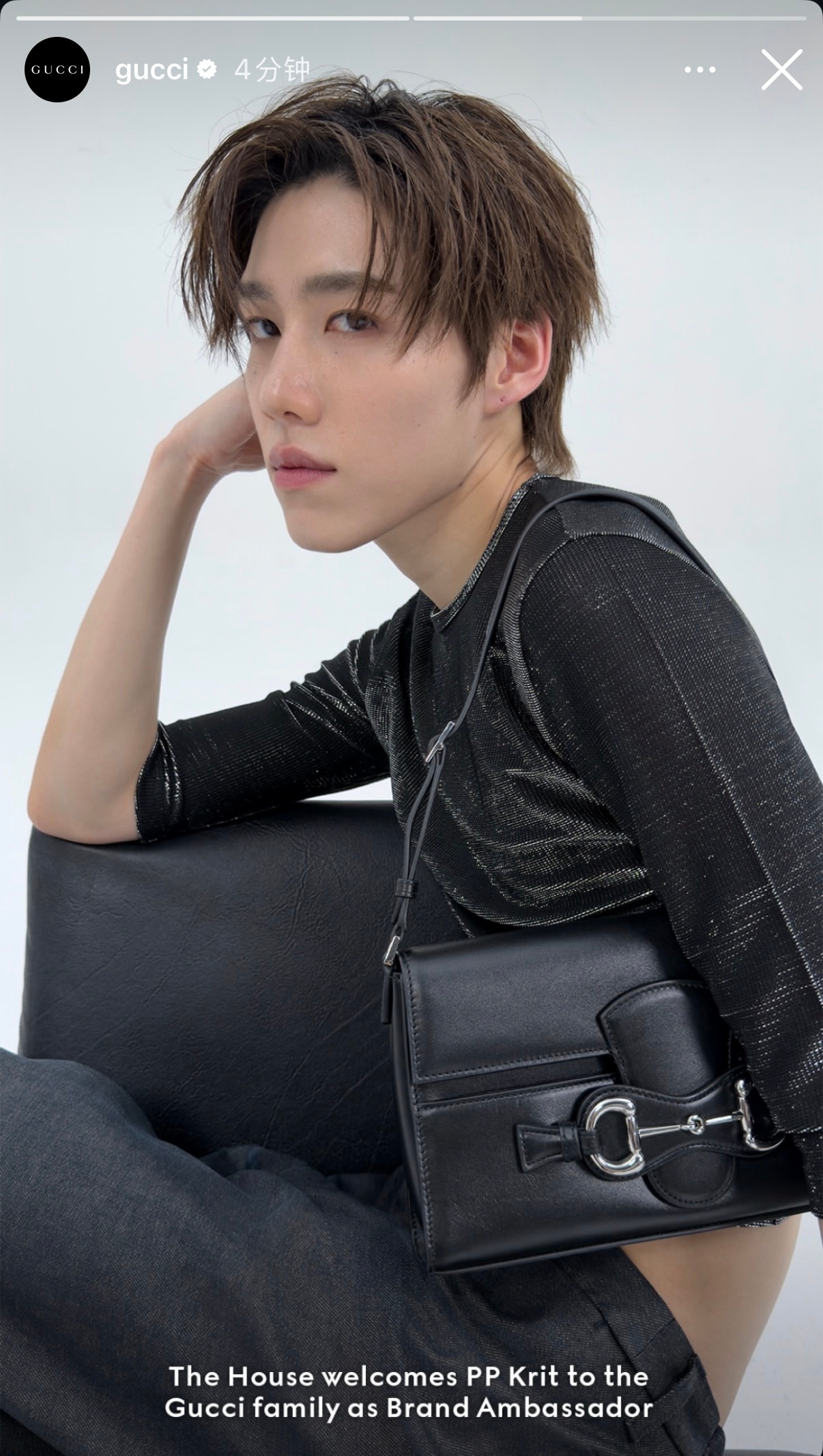 ‼️ OMGGGGG ！！！！！！Gucci 就在刚才惊喜官宣泰国演员 PP K