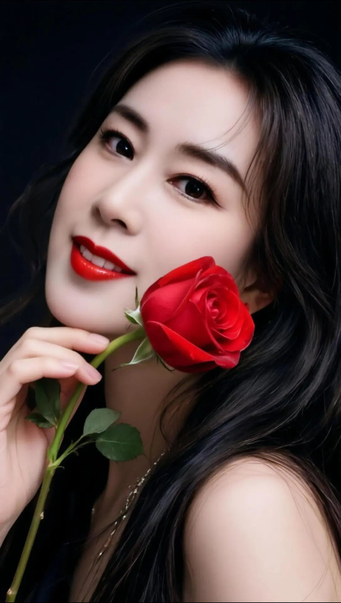 AI玫瑰光影照 ai创作