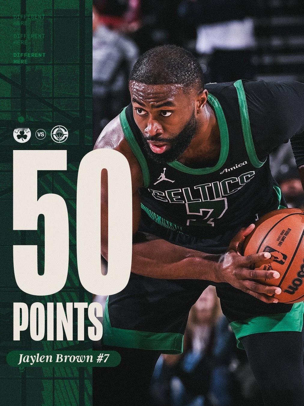 凯尔特人国度 Jaylen Brown Unstoppable All Game