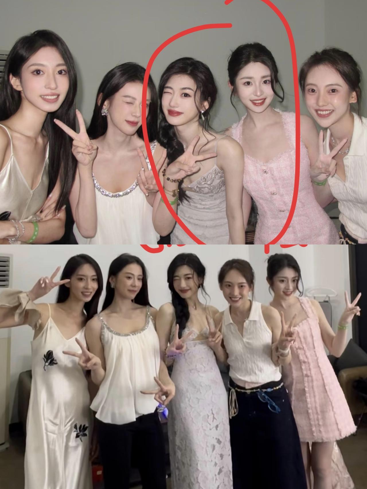 《心动8》徐如蓝和《心动7》孙乐言合照，谁赢了？网友：乐言的美还是太权威了！
恋