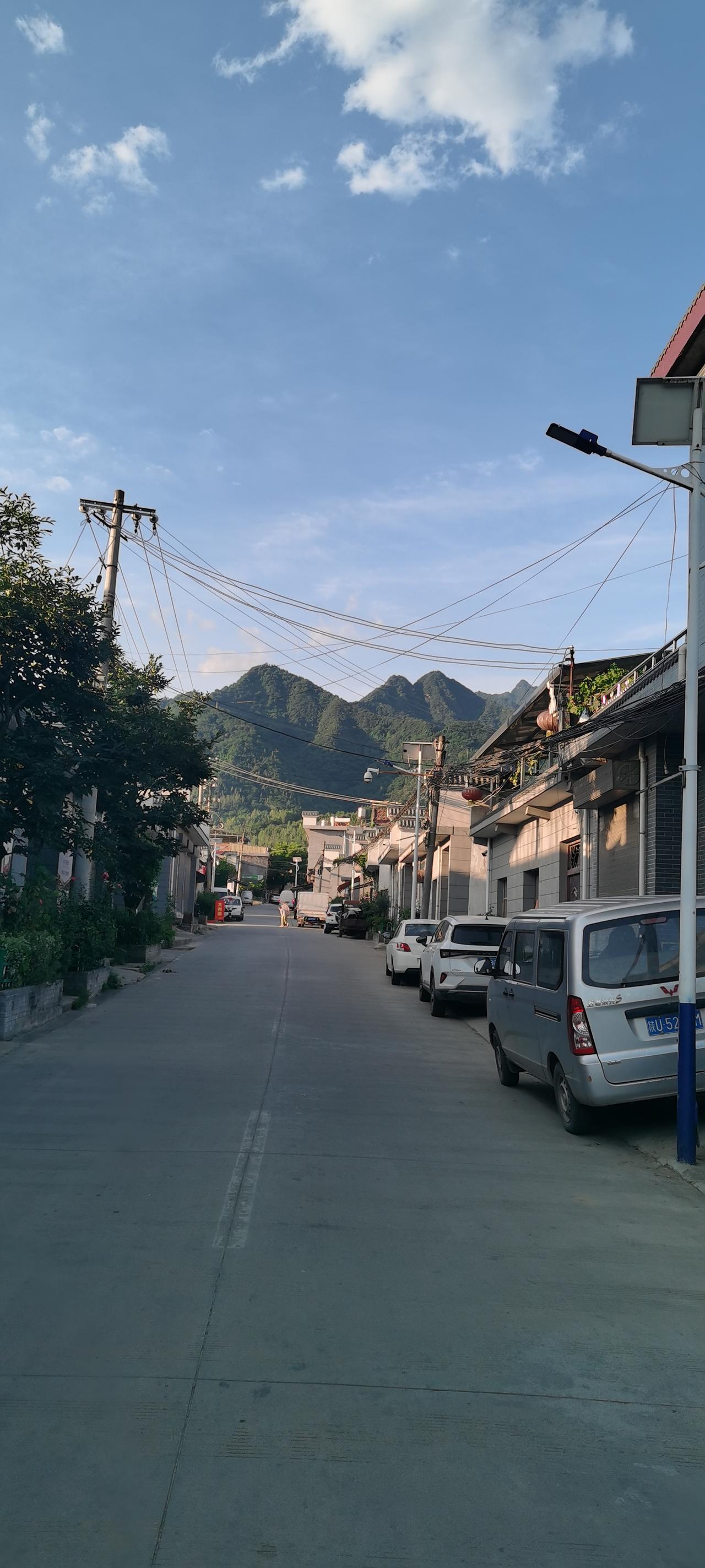 清水头村距离秦岭仅有三、四里地，用我的话说，坐在清水头村抽口烟，烟雾瞬间就飘到秦
