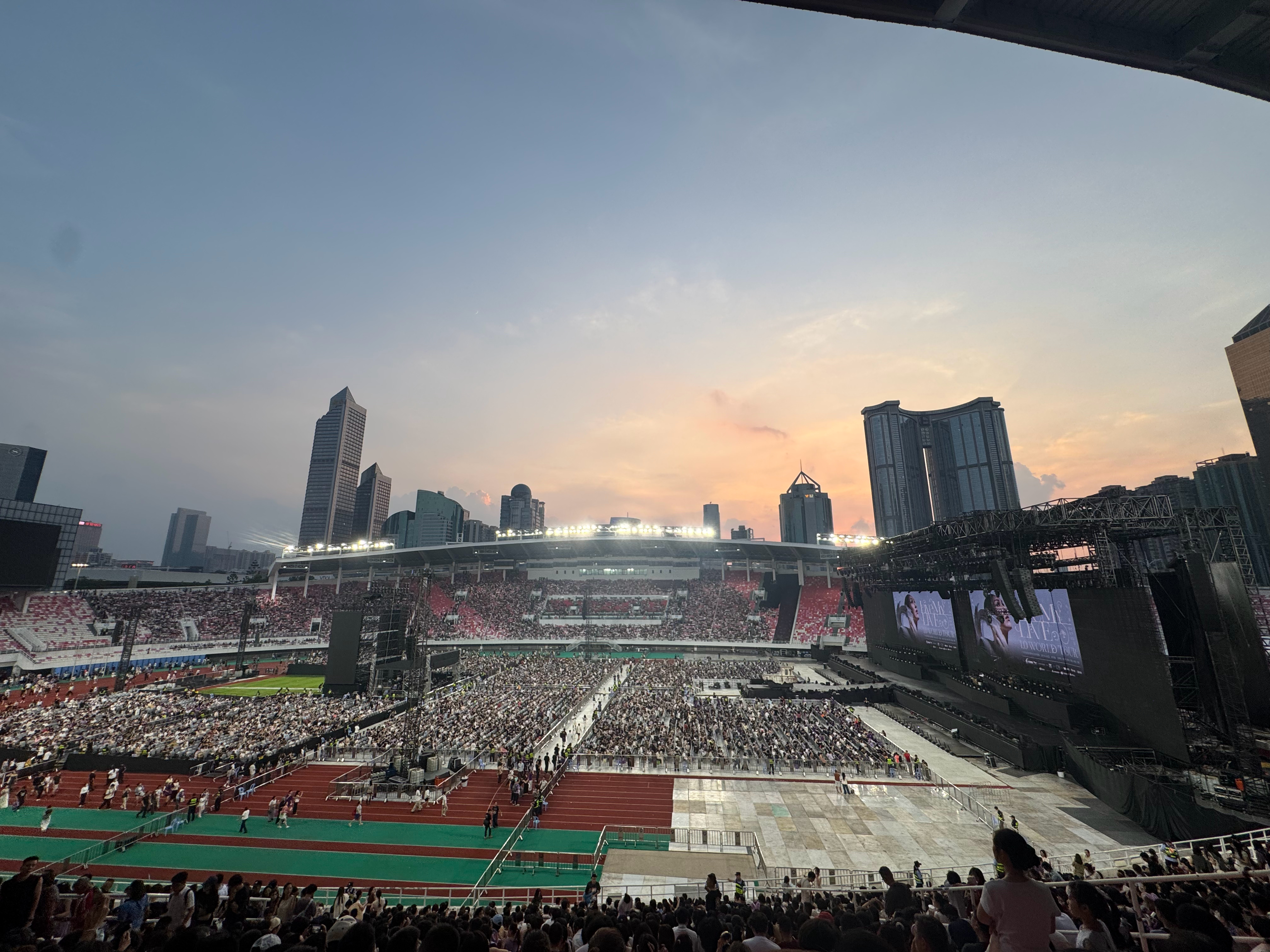头一次山顶位，热爆 广州·广州天河体育中心体育场