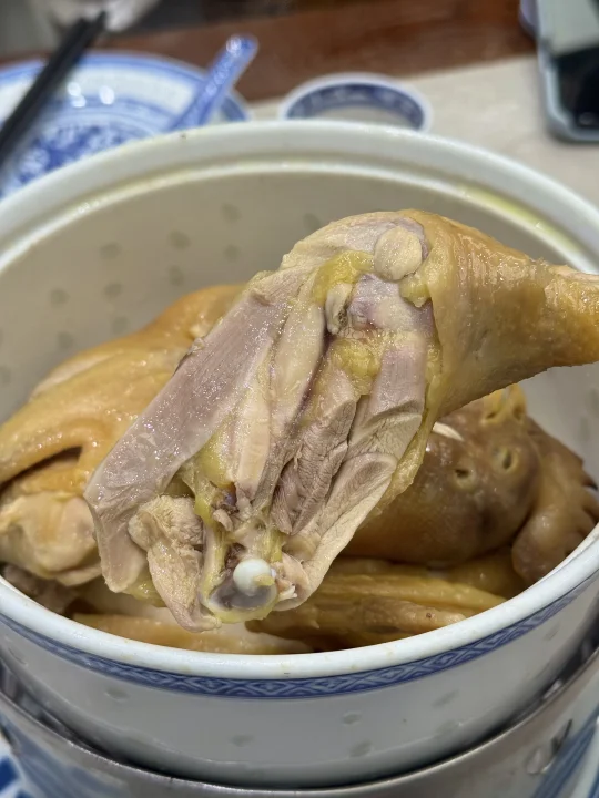为了这只鸡特地跑了一次番禺！好浓的鸡味！