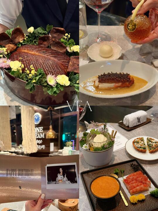 香港米一漂亮饭VEA🍾亚洲Top50中法fusion🌟