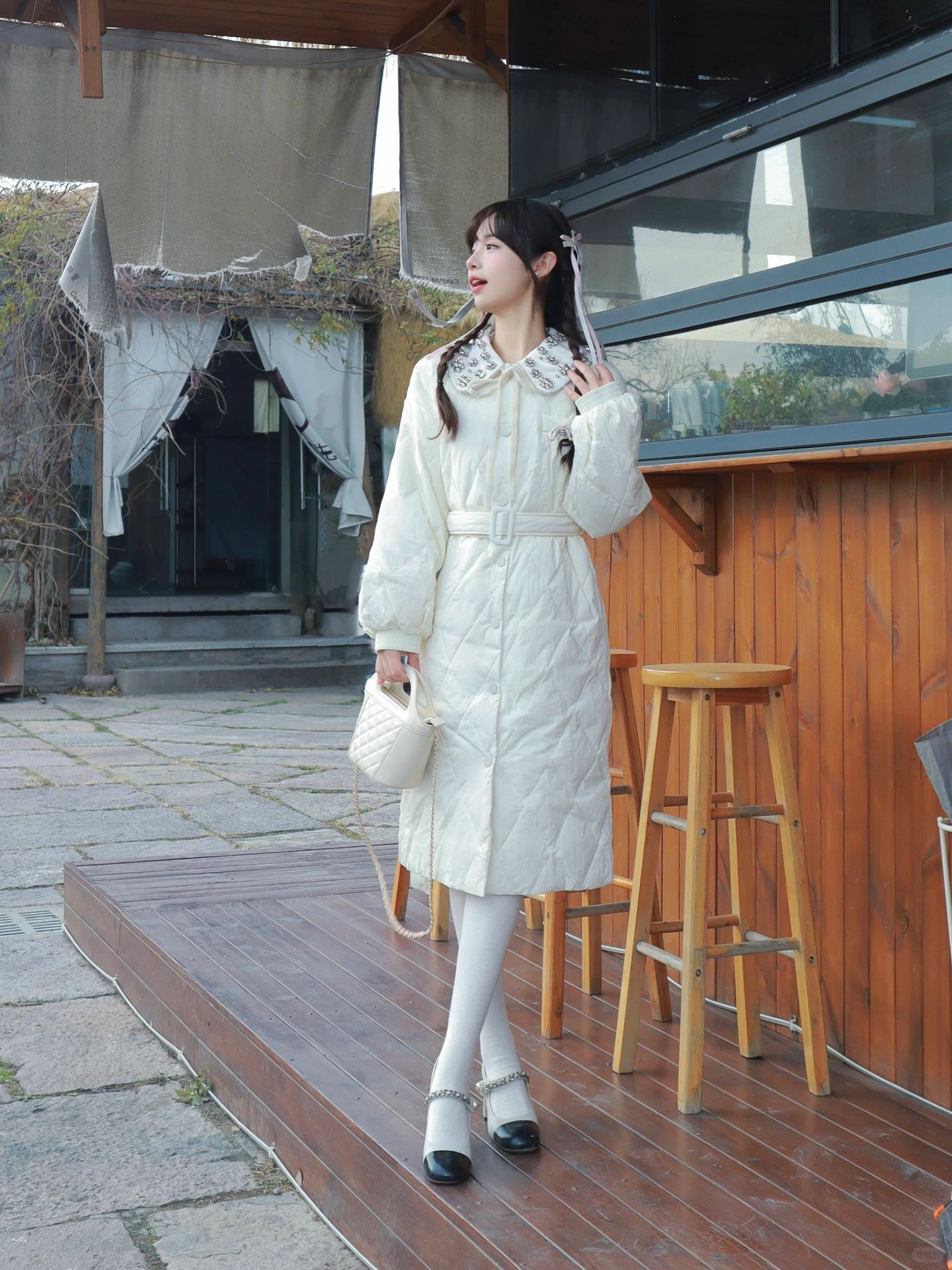 🕊️第一眼就很大小姐的小香羽绒服～