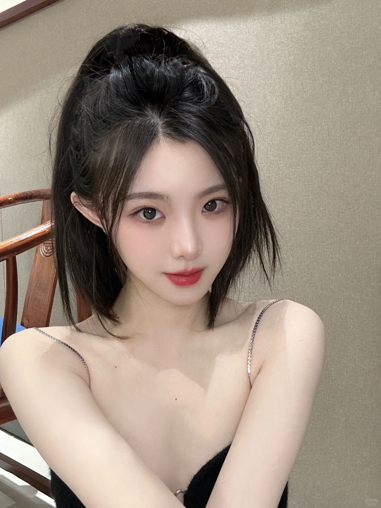 一整个马尾住