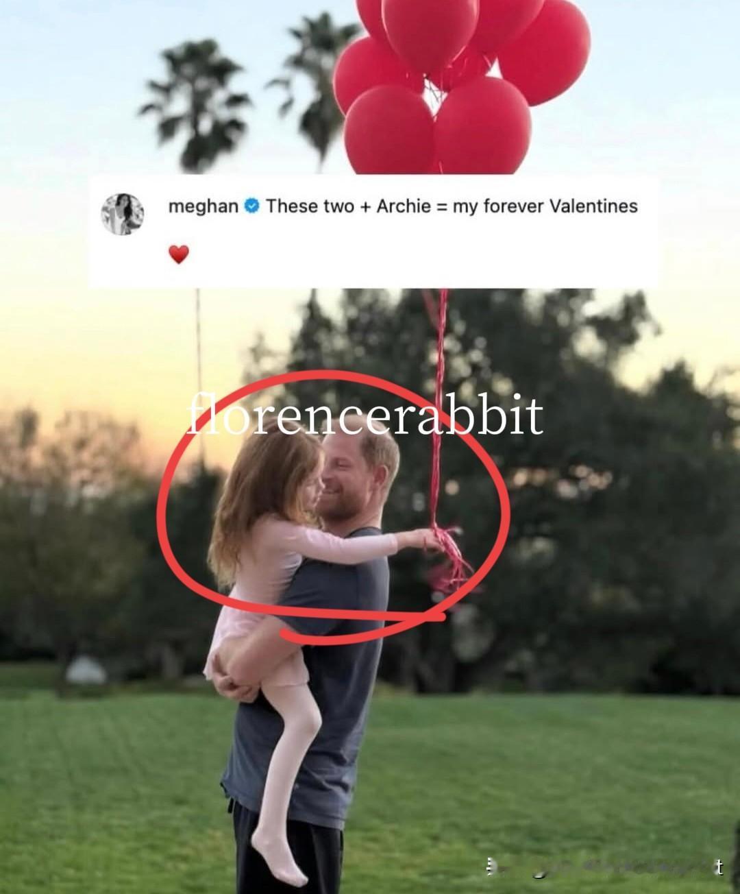 莉莉露脸情人节📍
这就是昨天还在痛斥社交媒体对孩子的危害的哈里吗？一转身，他又