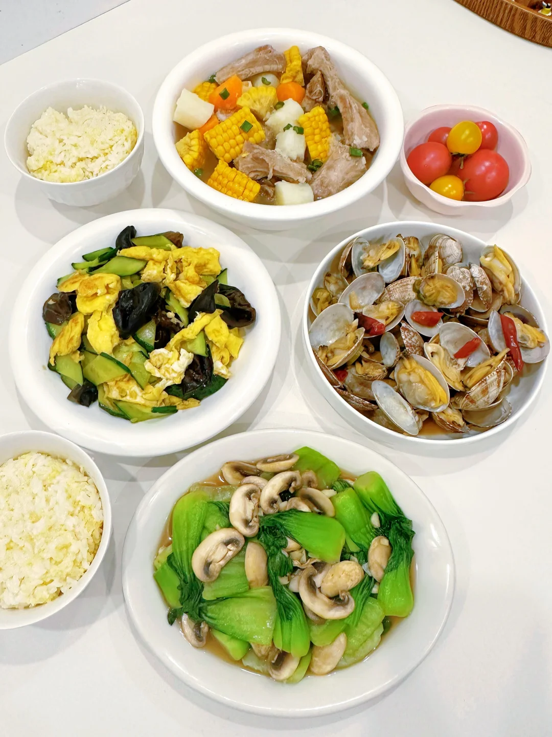 在家吃简单清爽的饭菜🍚附教程