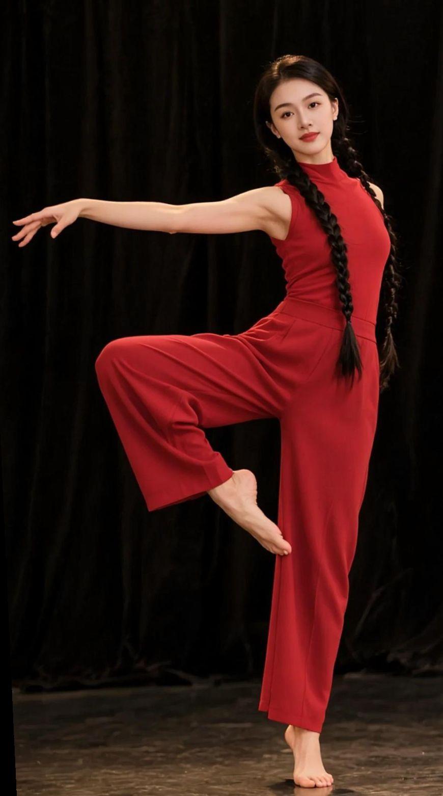 AI芭蕾优雅写真 抖音ai创作 大地飞歌 芭蕾舞  优雅气质