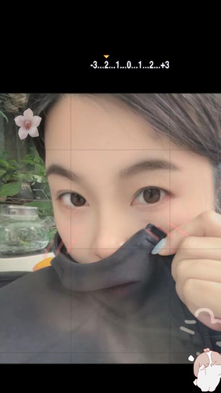 五官凑凑合合，全靠一双眼睛硬撑颜值💖怼拍