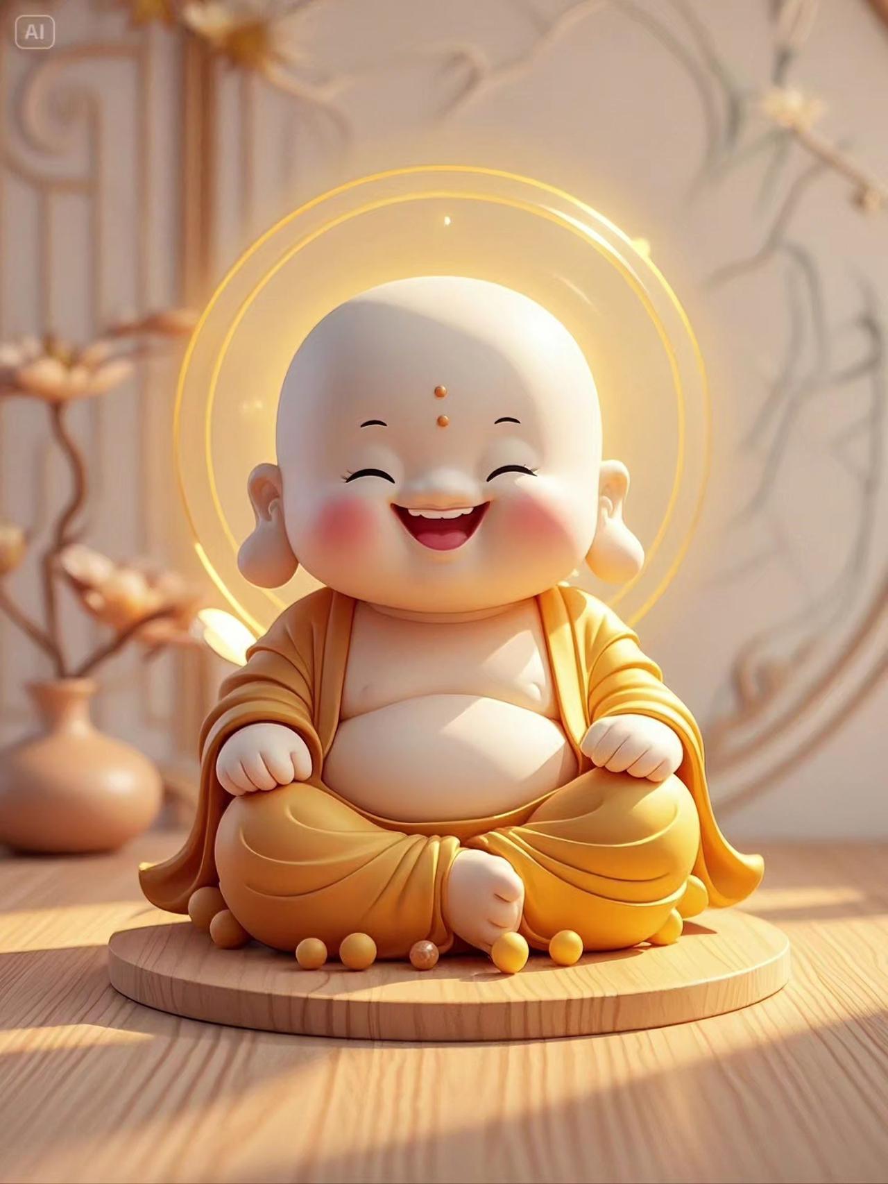 弥勒佛(^🙏^)即梦AI 愿所求皆所愿🙏 治愈系 弥勒佛