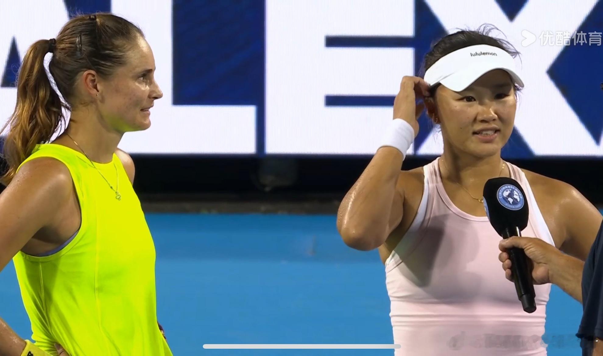 郭涵煜晋级辛辛那提女双决赛 🔵WTA1000辛辛那提女双半决赛✅🇨🇳郭涵煜