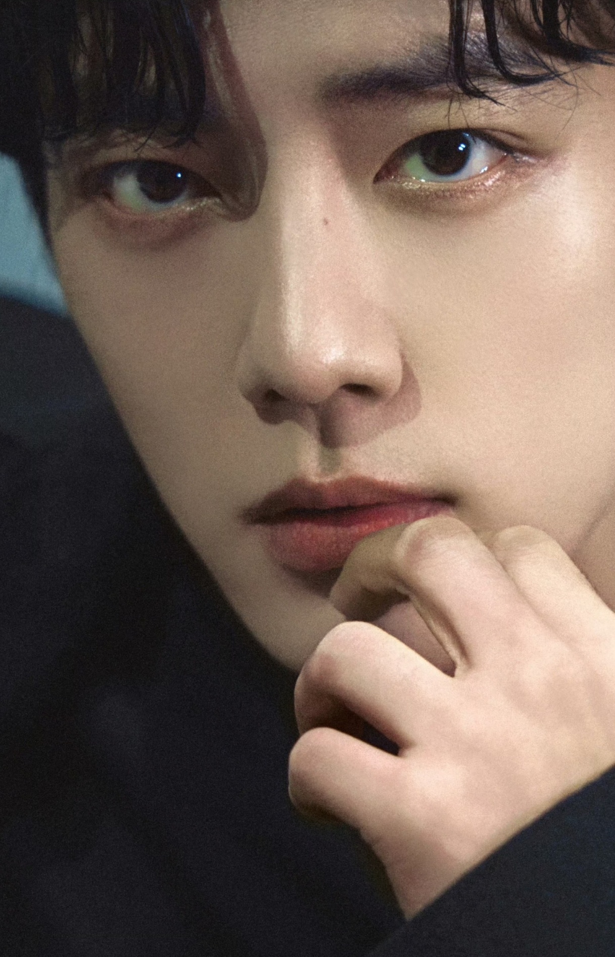 肖战的鼻间痣好像小狐狸 是的，这颗鼻间痣好像越来越明显了