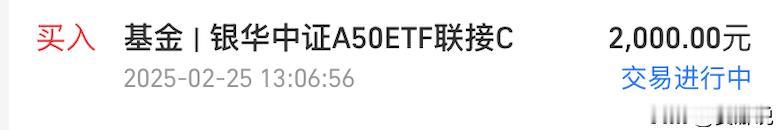 操作短帖！
市场震荡，暂时还没有看到主线。本人今日只定投中证A50指2千元，不做