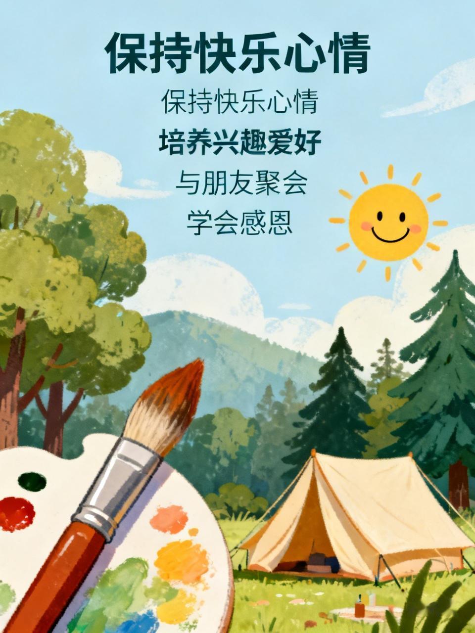 想保持快乐的心情，不妨试试这些方法。我平时就喜欢培养兴趣爱好，像画画，沉浸其中时