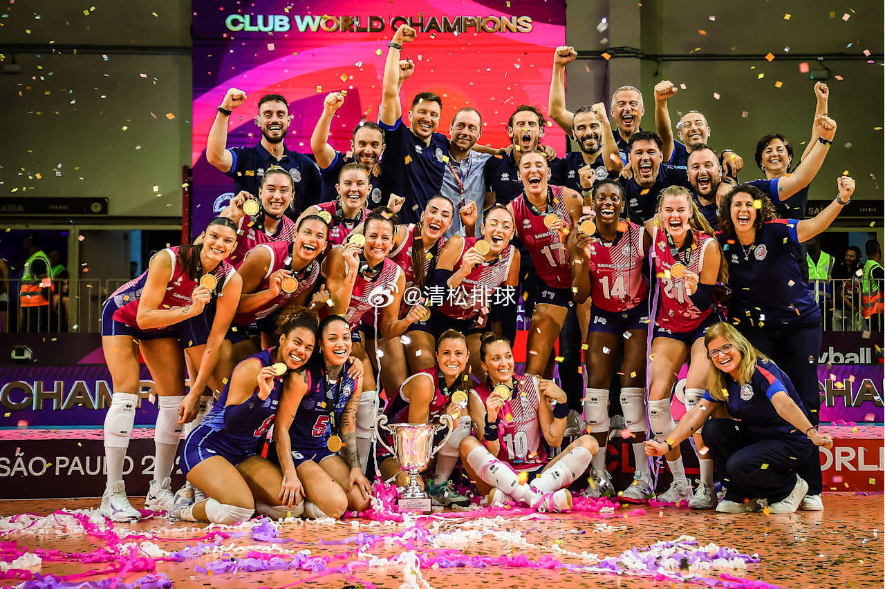 2025年世界女排俱乐部锦标赛（女排世俱杯）最终排名冠军🥇：意大利斯坎迪奇🇮