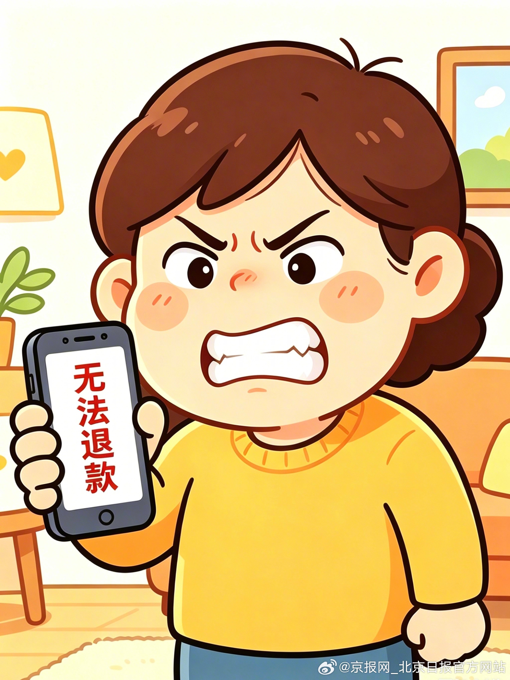 【#未成年人网络消费退款难#，谁来担责？】#女孩用家长手机买1799元演唱会门票