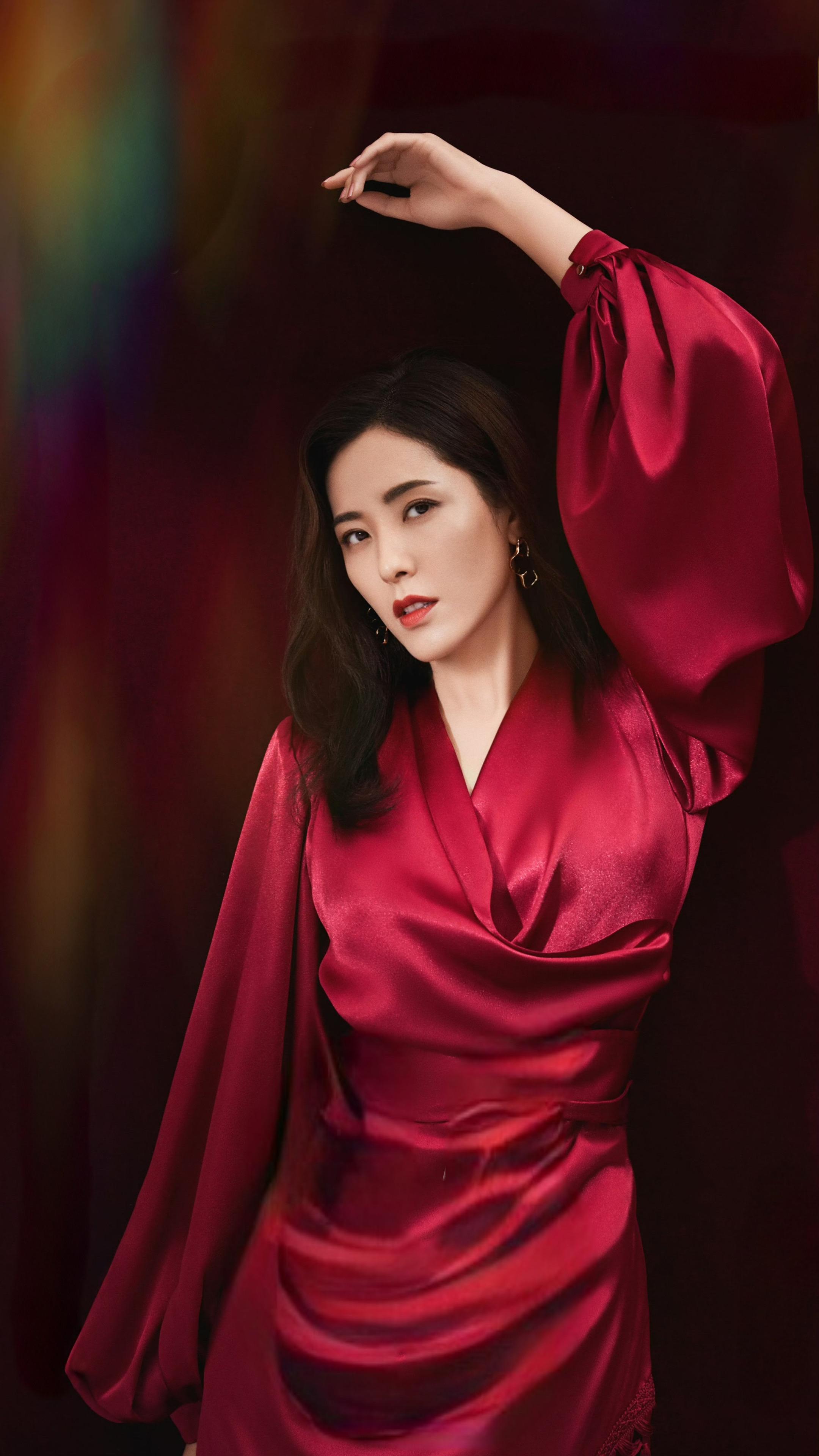 红色也很有韵味.