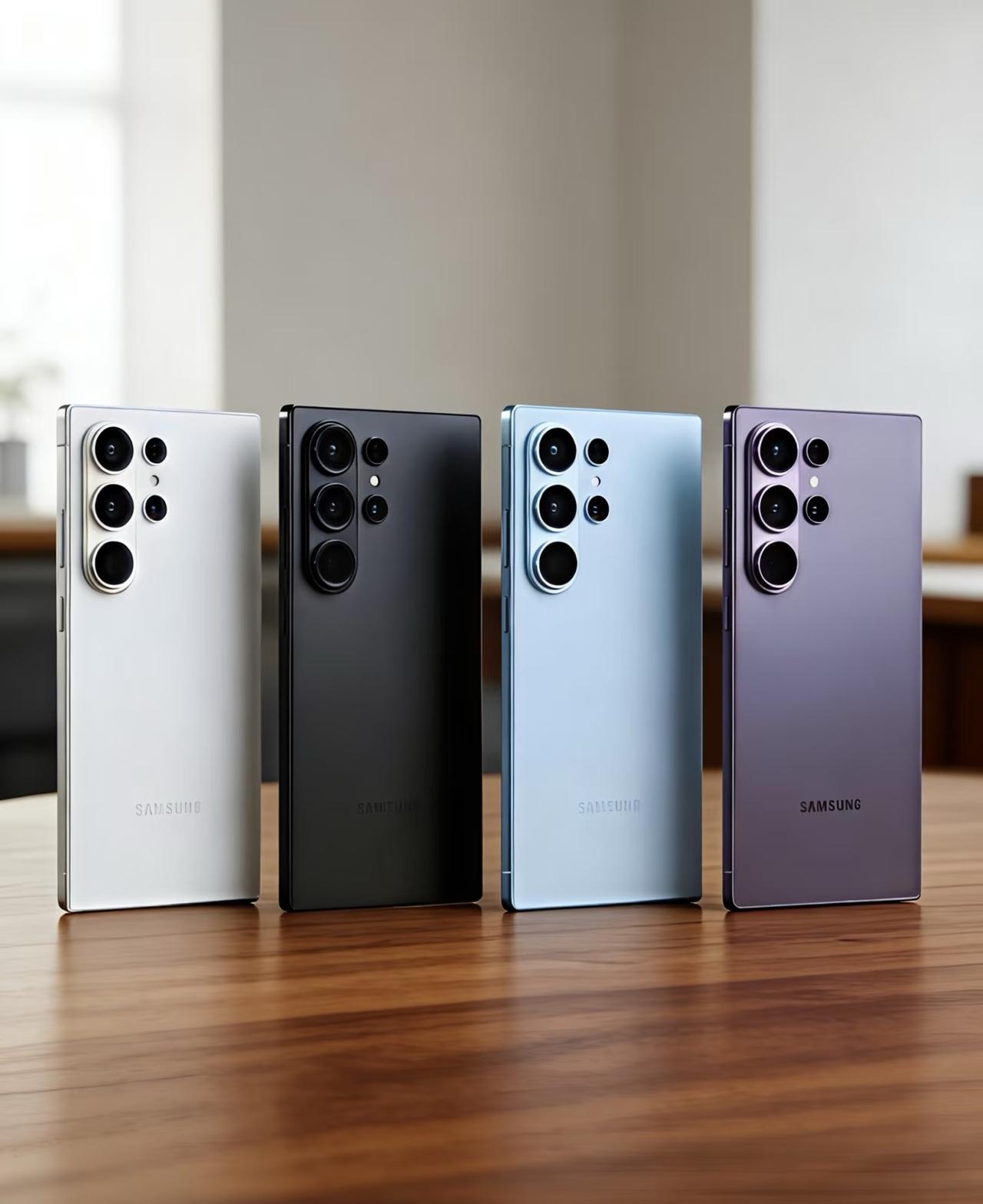 太炸裂了！三星S26 Ultra四款颜色好绝
三星S26 Ultra外观配色——