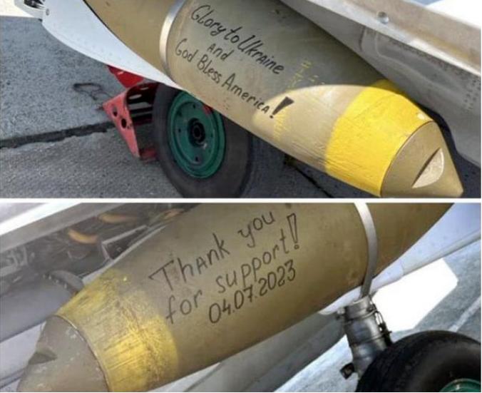 7月4日是美国独立日，乌克兰发布了米格-29战机挂载美国援助JDAM-ER炸弹的